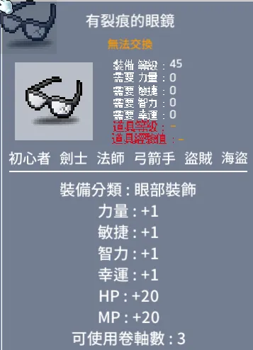 通關玩具城組隊任務,獲得裝備「有裂痕的眼鏡」!